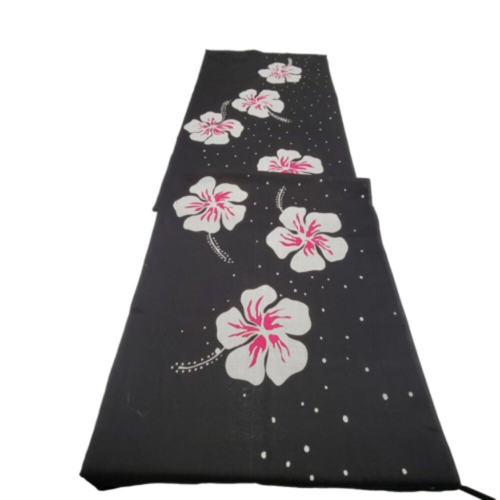 Womens Sarong Cotton Wrap Handpainted Batik Wrapskirt Beach Pareo Beachwear -NEW - Picture 2 of 4